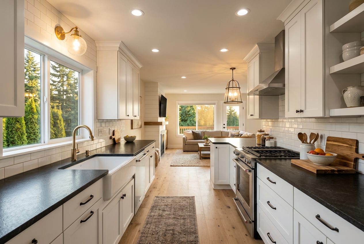 Vargas Kitchen Remodeling Company, kitchen remodeling in Bonney Lake, completed project 1